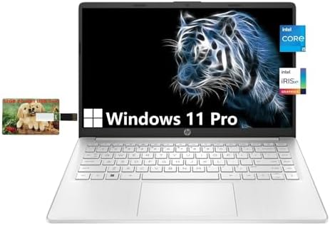 HP Business Laptop, 14 HD Display, Intel Core i5-1135G7 Processor