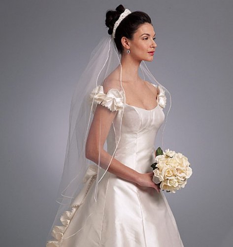 Vogue Bridal Pattern 8569 Headpieces, Tiara and Bridal Veils with Variations - Thumbnail 6