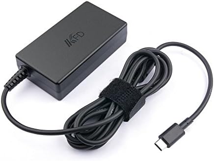 KFD 45W USB-C/TYPE-C Charger for HP Spectre 13-v001na 13.3-Inch HP Spectre 13-V001DX 13-v001la 13-v001nc 13-v001ne Asus C302a C302CA Chromebook Acer Spin 7 SP714-51 Acer Swift 7 SF713-51 Acer Switch Alpha 12 Lenovo ThinkPad X1 tablet Yoga5 pro Samsung Galaxy C9 Pro Galaxy S8 LG G5 G6 iPhone 8 8plus iPHONE X Power Adapter 15V 3A 12V 2A 9V 5V 2A 20V UK Plug Power Cable