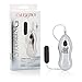 CalExotics Sterling Collection - Wired Bullet Vibrator Combo - Remote Control Sex Toys for Couples - Adult Egg Vibe Massager - Black - 2.2 Inch