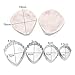AK ART KITCHENWARE Peony Decoration Tool Leaf and Flower Tool Kit Stainless Steel Cookie Cutter Set Silicone Veining Mold Petal Sugar Flower Making Tool A327&VM059