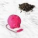 Tovolo Tea Ball Loose Leaf Strainer Cup Mug Infuser, Dishwasher Safe, Pig