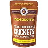 Don Bugito Planet-Friendly Edible Insect Protein Snacks (Dark Chocolate Covered Crickets)