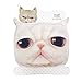 Cute Unisex Adults Youth Vivid 3D Cat Face Soft Breathable Activated Carbon Cotton Fleece Anti Dust Earloop Mouth Face Warm Mask Dustproof Windproof Warmer Masks Healthy Air Filters Set of 3pcs Gift