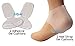 KidSole Children's Gel Heel Strap + Adhesive Gel Blister Blocker Pads - Includes 2 Adhesive Gel Pads & 2 Gel Straps For US Kids Sizes 2-7