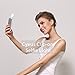 Cyxus [Clip to The Device] Round Portable Mini Spot Self Fill Light Selfie Spotlight Flash 9 LEDS, Night Using For Any Cell Phone Tablets Apple iPhone 6 Plus/6s/6Plus/5s/5 (NO Install Any APP) (white)