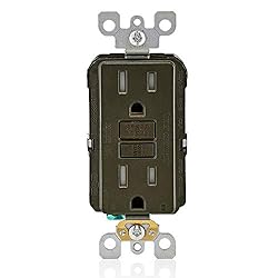 Leviton Dual-Function AFCI/GFCI Outlet, 15