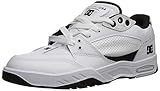 DC Men's MASWELL Skate Shoe, White/Black, 6.5 M US