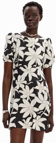 short dress orchids m. christian lacroix DESIGUAL M.Christian Lacroix Orchid Mini Dress Women's Size US L Multi