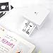 Phomemo Mini Sticker Printer- Mini Printer Sticker Maker Machine M02, Print Pods Suitable for Creative DIY, Diaries, Photos, Study Notes, Portable Thermal Inkless Label Maker for Home/Travel, White