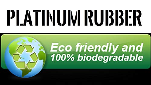 Black High Heat UV Resistant #32 Platinum Crepe Rubber Band (3” x 1/8”) Premium Angler 200-210 Count (32-1/4lb)