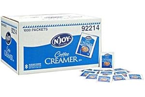 N'JOY - Non-Dairy Powdered Creamer Packets - 1,000 Count- Pack of 2 - (Original from manufacturer - Bulk Discount available)