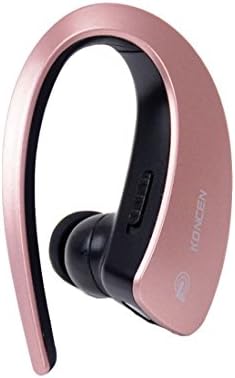Bluetooth Headset Touch-sensitive Control Handsfree Universal Wireless Bluetooth Stereo Sport Music In-ear Bluetooth Headphone Noise Cancelling Earphone with Mic for Smart Phones (Rose Gold)