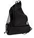 Six Pack Fitness Contender 2.0 Backpack with Insulated Meal Compartment, Gel Pack and Leak-Proof Sure Seal Container, Stealth Black