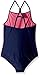 Speedo Girls Heather Splice one Piece Swimsuit