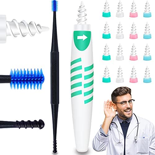 Ear Cleaner Silicone Q Grip Ear Wax Removal Kit EarWaxRemovalTool