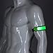 Trekwell LED Sports Safety Flashing Reflective Armband, High Visibility Gear (Luminous Green)