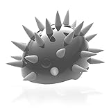 &Sane 2 inch Large Gray Rubber Safe Spikes (8 Count) for Helmets, Cosplay, Props, Arts and Crafts - DIY Glue on