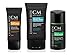CHAMUEL MEN Anti-Aging Face Cleanser - Deep Cleaning & Exfoliating Mens Face Wash Fights Acne & Wrinkles w/Organic Rose Hip, Aloe & Glycolic Acid for Oily, Dry, Sensitive or Combination Skin, 125ml.