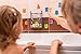 boo fo Baby Bath Toys - 36 Foam Letters and Numbers + Bathtub Toys Organizer and Inflatable Waterproof Book for Toddlers