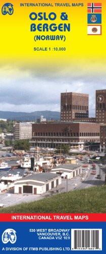 Oslo & Bergen (Norway) 1:10,000 Street Map 2006*** (International Travel Maps) by ITM Canada
