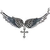 Szxc Womens Guardian Angel Wings Cross Adjustable