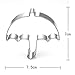 GXHUANG Umbrella Cookie Cutter - Food Grade Stainlees Steel