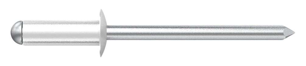 Desa 7503208B Rivet A/AC Lacquered 3.2 x 8 White - Pack of 500 Units, Grey