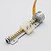 4V-6V DC 2 Phase 4 Wire Micro Stepper Motor with Slider dia15MM Rod 50MM Step Angle 18 Degrees