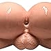 JSDDB Pussy Man Masturbator for Men, Buttocks Silicone Adult Masturbation Realistic Anal Anus Gays Big Ass Sex Toys Girl 2.4kg 28x19x12cmthumb 2