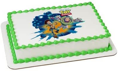 Amazon Com Disney S Toy Story Licensed Edible Cake Topper 8283