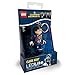 IQ Lego DC Super Heroes Clark Kent LED Keychain Light - 3 Inch Tall Figure