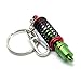 Waterwood Creative Auto Part Model TEIN Coilover Shock Absorber Keychain Key Chain Ring-Green&Black&Red