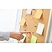 XBoard Aluminum Frame Wall-Mounted 15 x 12 Inch Thick Cork Board Push Pin Boards for Display and Organization