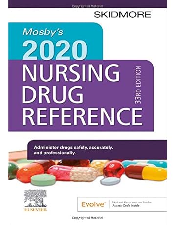 Mosbys 2020 Nursing Drug Reference Skidmore Nursing Drug - 