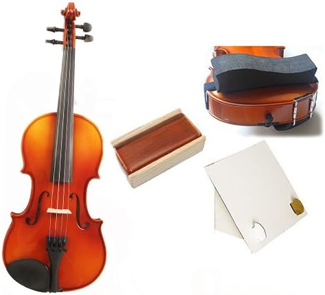 Knilling Europa 3/4 Size Violin Outfit (3K) - with Bow + Rosin + Shoulder Rest + Desktop Stand