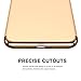 iPhone 7 Plus Case, RANVOO Thin Hard Slim Fit Stylish Cover with 3 Detachable Parts Case, Gold [Clip-ON]