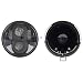 5.75 Inch led headlight 5 3/4" Motorcycle headlamps with 5.75" led headlight housing bucket for Harley Davidson Motorcycle Honda Shadow Kawasaki Vulcan Suzuki(Black) primary