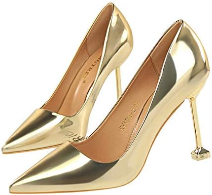 light gold pumps