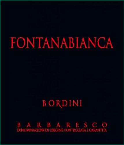 2009 Fontanabianca Barbaresco Bordini DOCG 750 mL