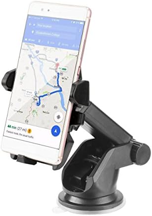 THE BEST Long Neck One Touch Car Mount Holder for iPhone X 8/8s 7 7 Plus 6s Plus 6s 6 SE Samsung Galaxy S8 Plus S8 Edge S7 S6 Note 8 5