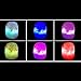 Venhoo E12 LED Color Changing Salt Lamp Night Lights Replacement Bulbs for Kids Night Light, Bedroom Lights, Hallway Lights, Bathroom-One Pack