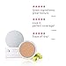 100% PURE Cream Foundation Concealer Face Makeup Medium to Full Matte Coverage - Rich Hydrating Balance for Dry Skin - Vegan Fruit Pigmented Peach Bisque Color (Medium with Olive Undertone) - 0.32 oz