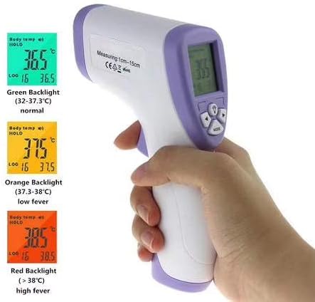 Meiyum Baby Thermometer, Non-Contact Digital Laser Infrared Thermometer for Fever Ear and Forehead, Thermometer for Kid and Adult