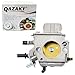 QAZAKY Replacement for Carburetor Stihl 044 046 MS440 MS460 Chainsaw HD-14B HD-15-B HD-15C HD-16B HD-16D HD-17C HD-17A HD-17-A HD-24C 1128-120-0625 Carb primary