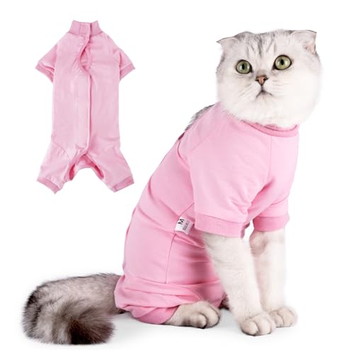 Cat Recovery Suit After Surgery for Female Male Pet