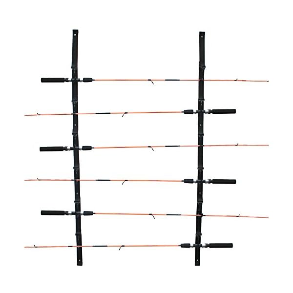 Vertical-Organized-6-Rod-Fishing-Rod-Rack-Rod-Storage-Holder-Fishing-Wall-Strap-set-of-2