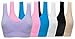 ohlyah Women's Seamless Wire-Free Bra with Removable Pads