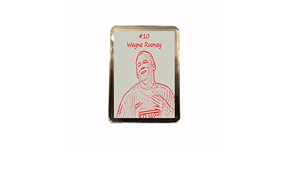 Imán de nevera - Wayne Rooney (dibujo estilo) : Amazon.es ...