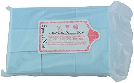 111gram/bag Solid Durable Lint-Free Wipes 100% Cotton Nail Tools Bath Manicure Gel Nail Polish Remover Blue